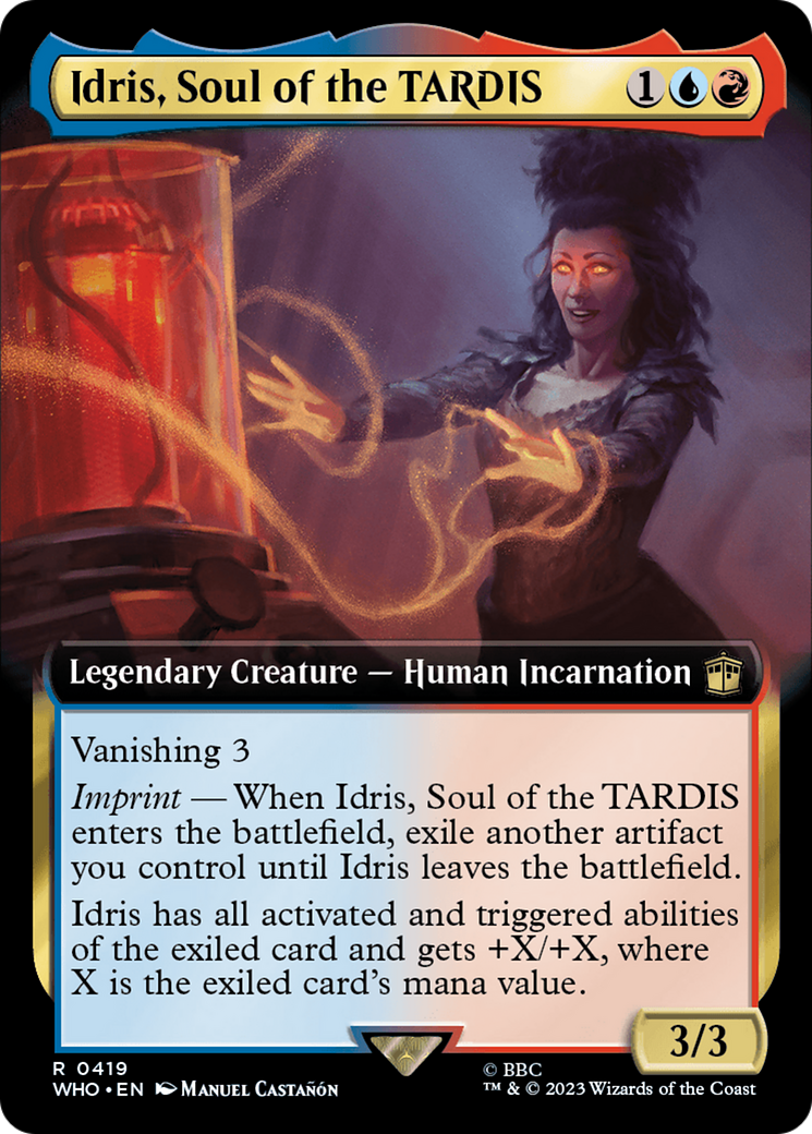 Idris, Soul of the TARDIS (WHO-419) - Doctor Who: (Extended Art) Foil
