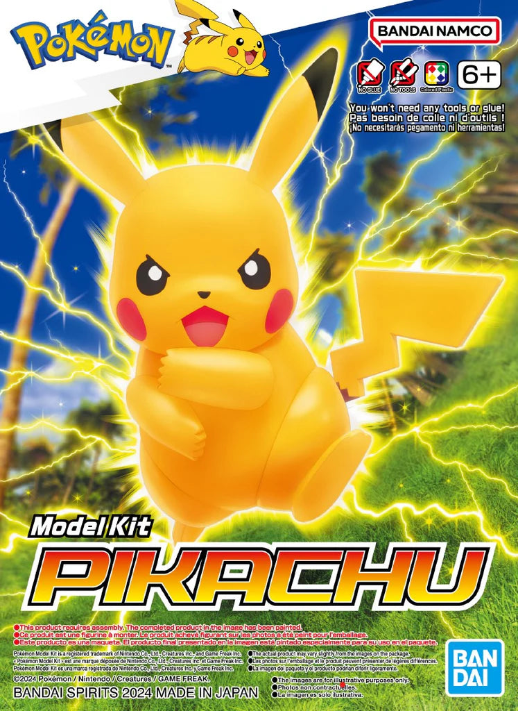 Pikachu Model Kit Bandai Namco