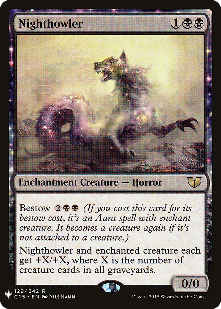 Nighthowler (LIST-129/342) - The List: (enchantment)