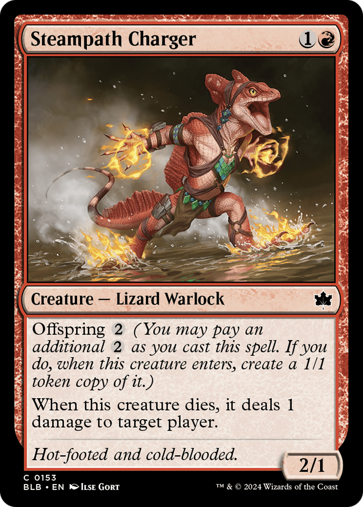 Steampath Charger (BLB-153) - Bloomburrow