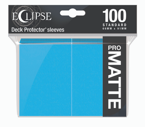 Eclipse Matte Sleeves 100ct (sky Blue)