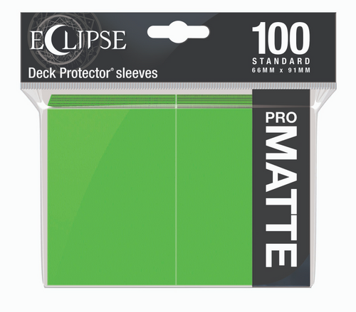 Eclipse Matte Sleeves 100ct (Green)