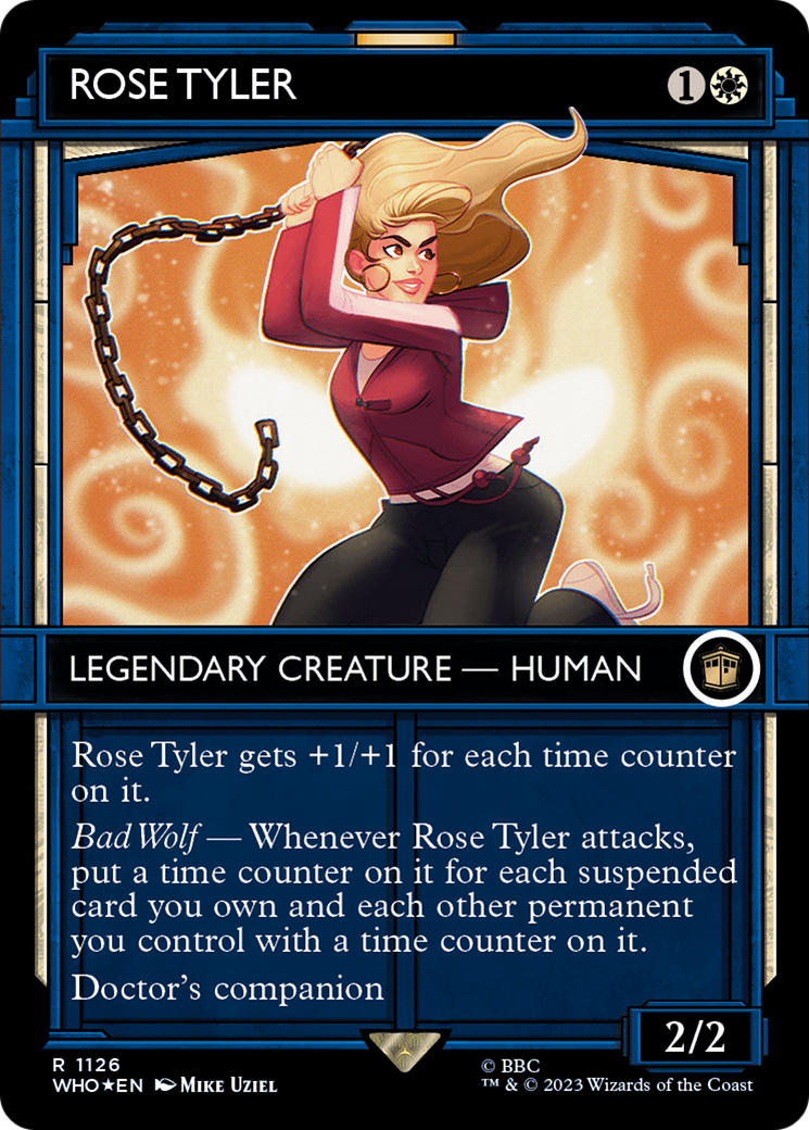 Rose Tyler (WHO-1126) - Doctor Who: (Showcase) (Borderless) Foil