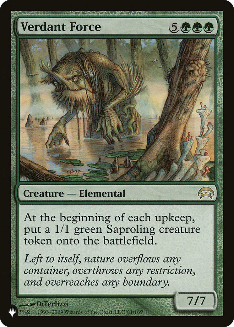 Verdant Force (LIST-81/169) - The List