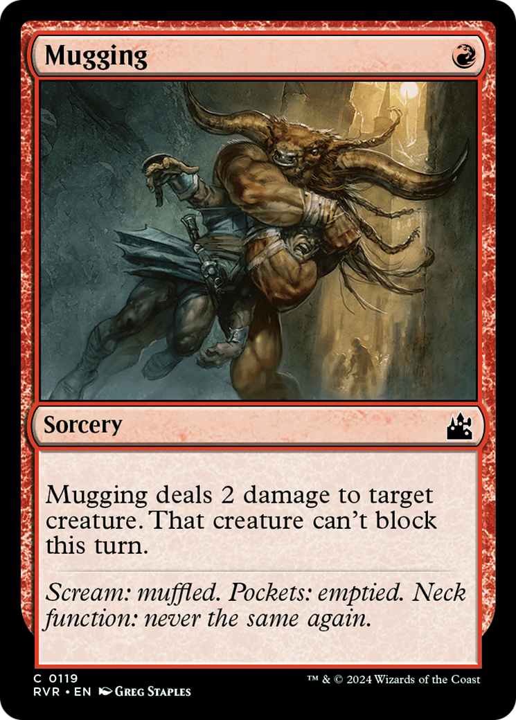 Mugging (RVR-119) - Ravnica Remastered