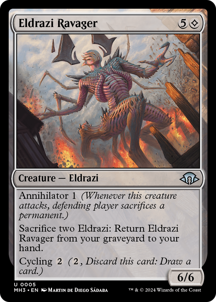Eldrazi Ravager (MH3-005) - Modern Horizons 3