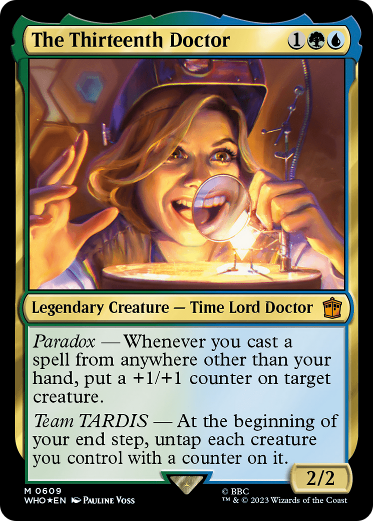 The Thirteenth Doctor (WHO-609) - Doctor Who Foil