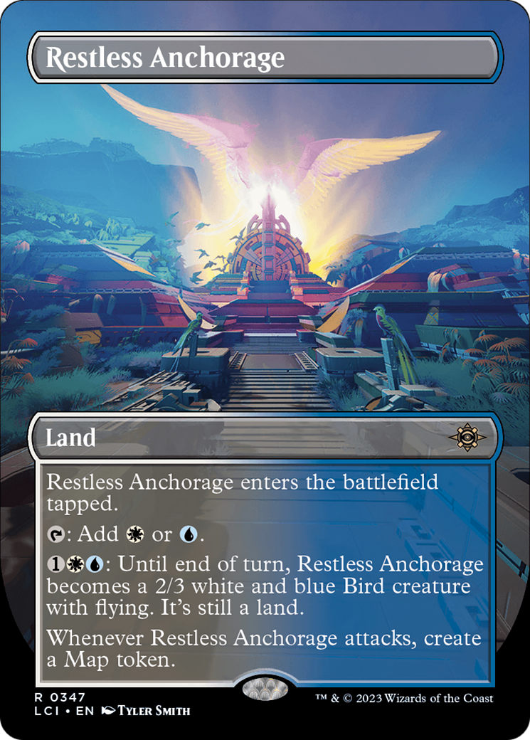 Restless Anchorage (LCI-347) - The Lost Caverns of Ixalan (Borderless)
