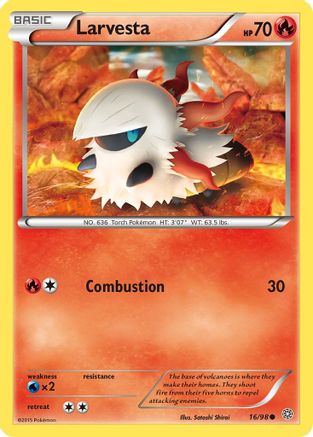 Larvesta XY Ancient Origins - Common