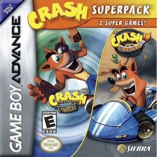 Crash Superpack - N-Tranced/Nitro Kart Cartridge Only