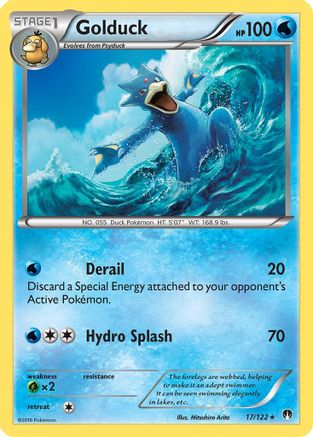 Golduck - Reverse Holofoil XY BREAKpoint - Rare
