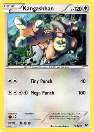 Kangaskhan/124 XY Fates Collide - Uncommon