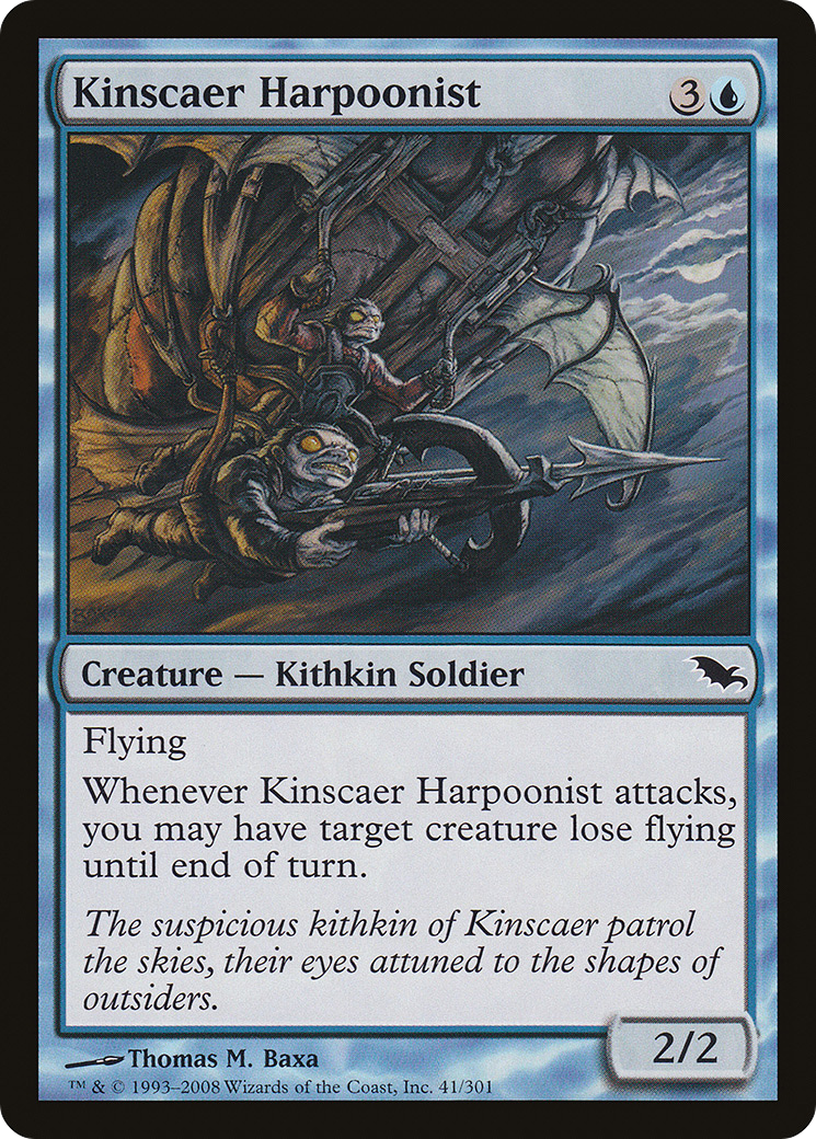 Kinscaer Harpoonist (SHM-041) - Shadowmoor Foil