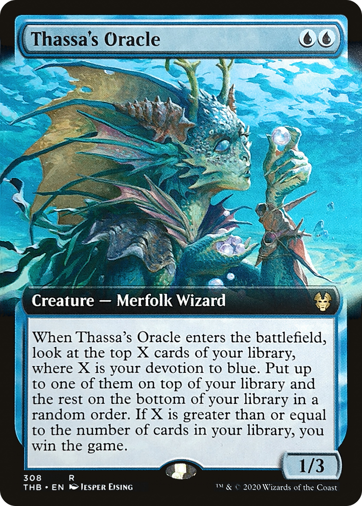 Thassa's Oracle (Extended Art) (THB-308) - Theros Beyond Death: (Extended Art) Foil