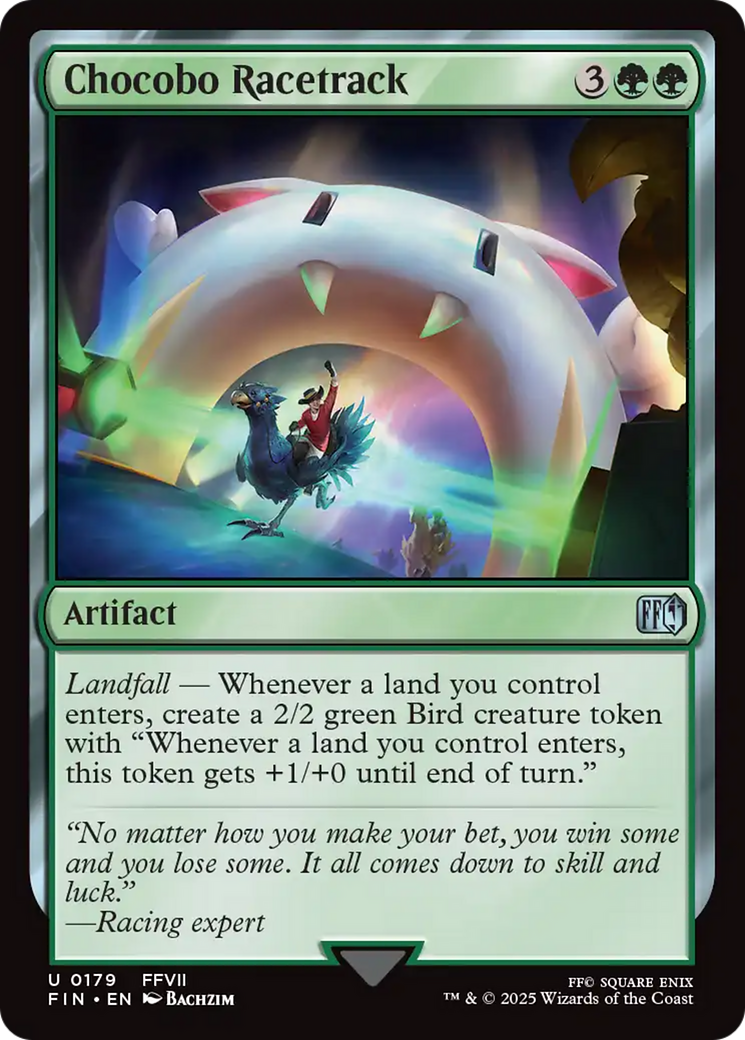 Chocobo Racetrack (FIN-179) - FINAL FANTASY Foil