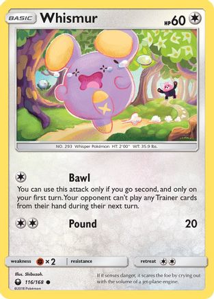 Whismur (116) 116 SM Celestial Storm - Common