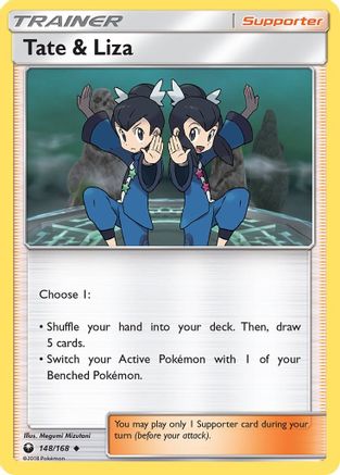 Tate & Liza 148 - Reverse Holofoil SM Celestial Storm - Uncommon
