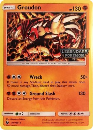 Groudon 081/168 - Holofoil Miscellaneous Cards & Products - Promo