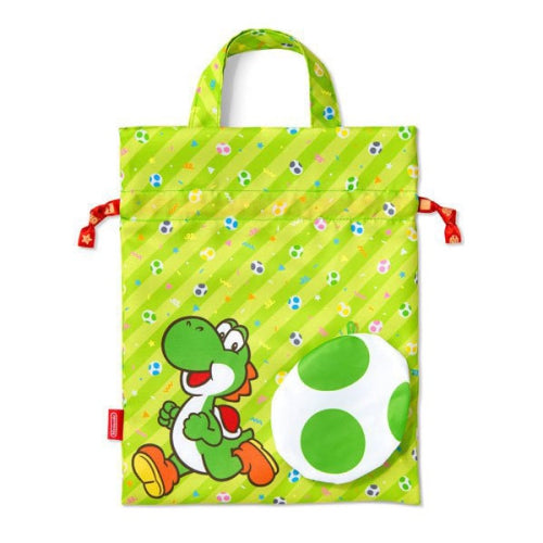 Super Mario Home & Party Yoshi & Egg 2Way Mini Wrapping Cloth Bag