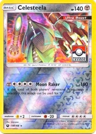 Celesteela 100/168 - Reverse Holofoil League & Championship Cards - Promo