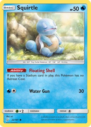 Squirtle (22) 022 SM Team Up - Common