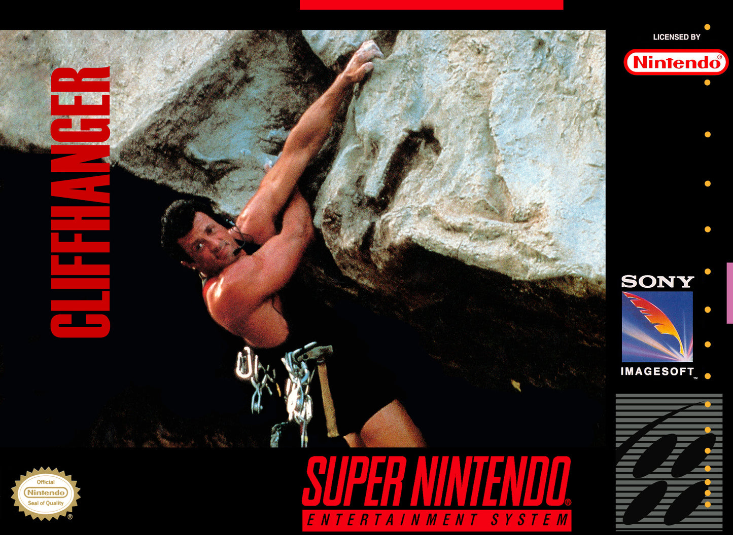 Cliffhanger - Super Nintendo (SNES)