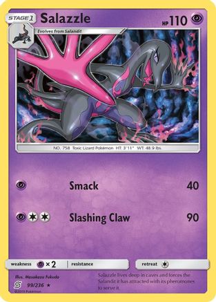 Salazzle (99) - Reverse Holofoil SM Unified Minds - Rare
