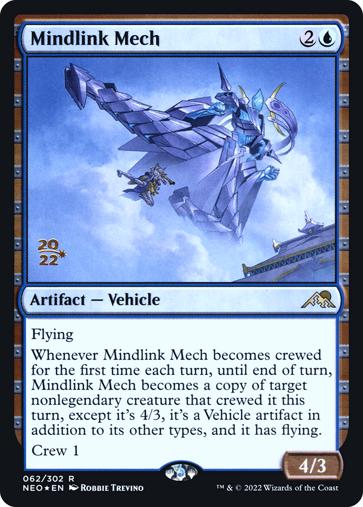 Mindlink Mech (PRE-062) - Kamigawa: Neon Dynasty Promos Foil