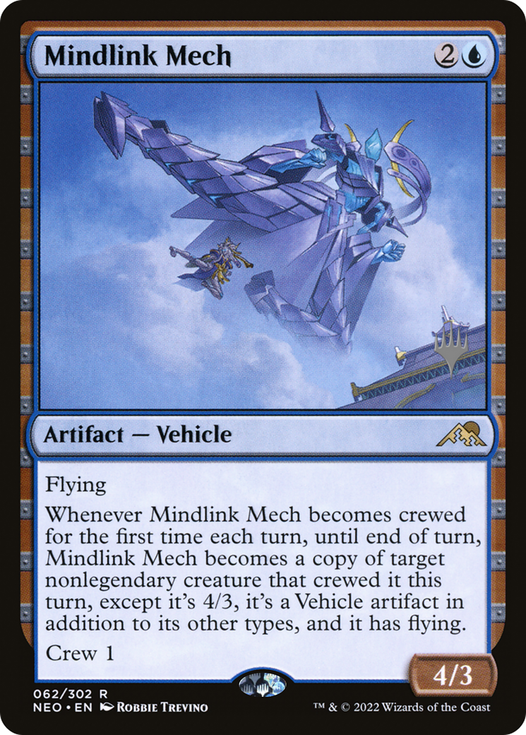 Mindlink Mech (PPNEO-62P) - Kamigawa: Neon Dynasty Promos Foil