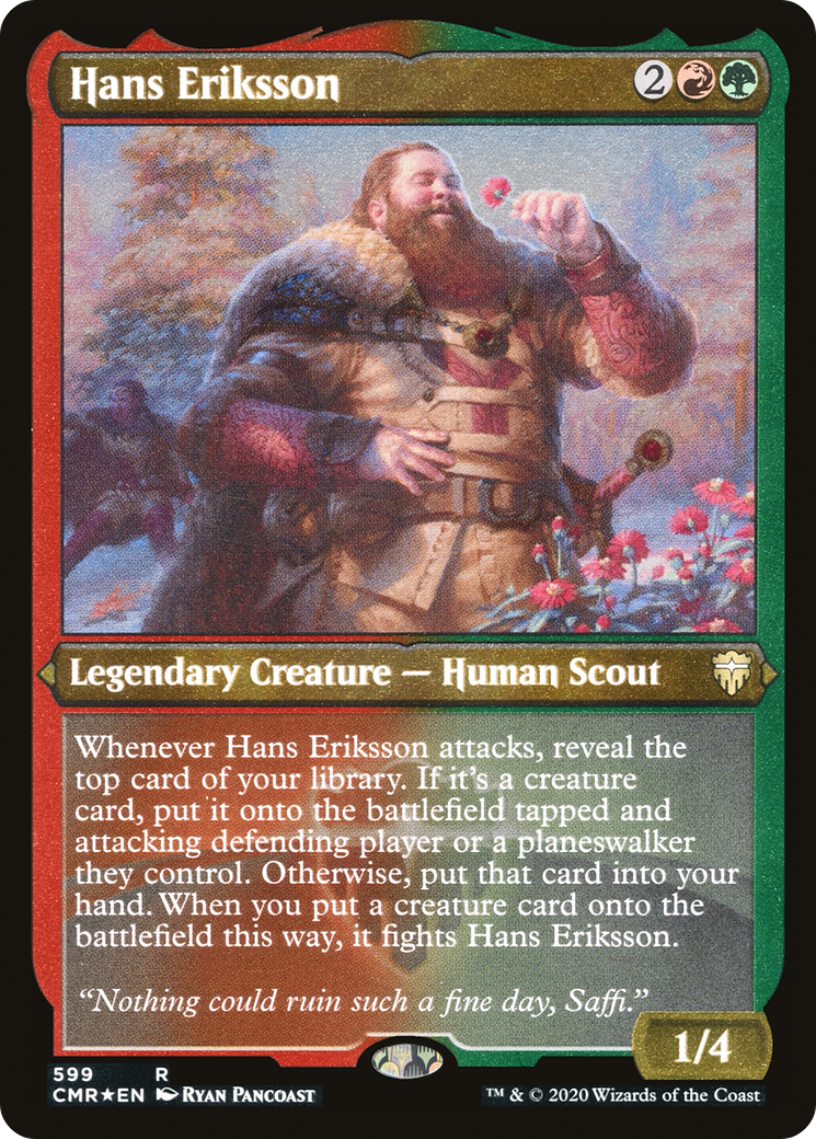 Hans Eriksson (CMR-599) - Commander Legends Foil