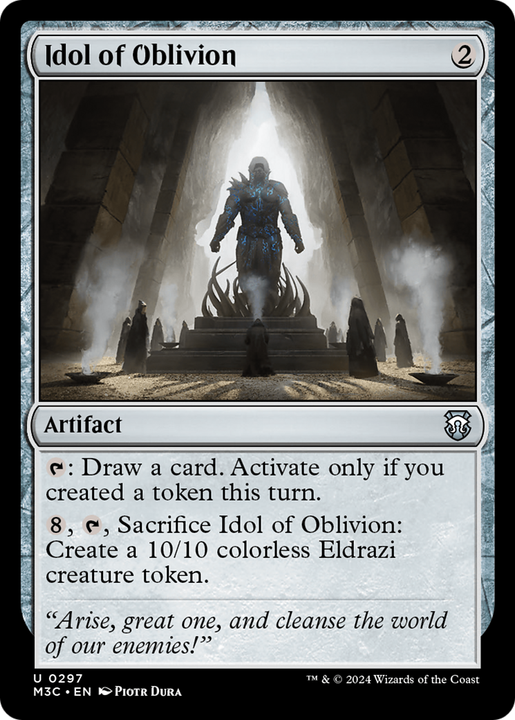 Idol of Oblivion (M3C-297) - Modern Horizons 3 Commander Foil