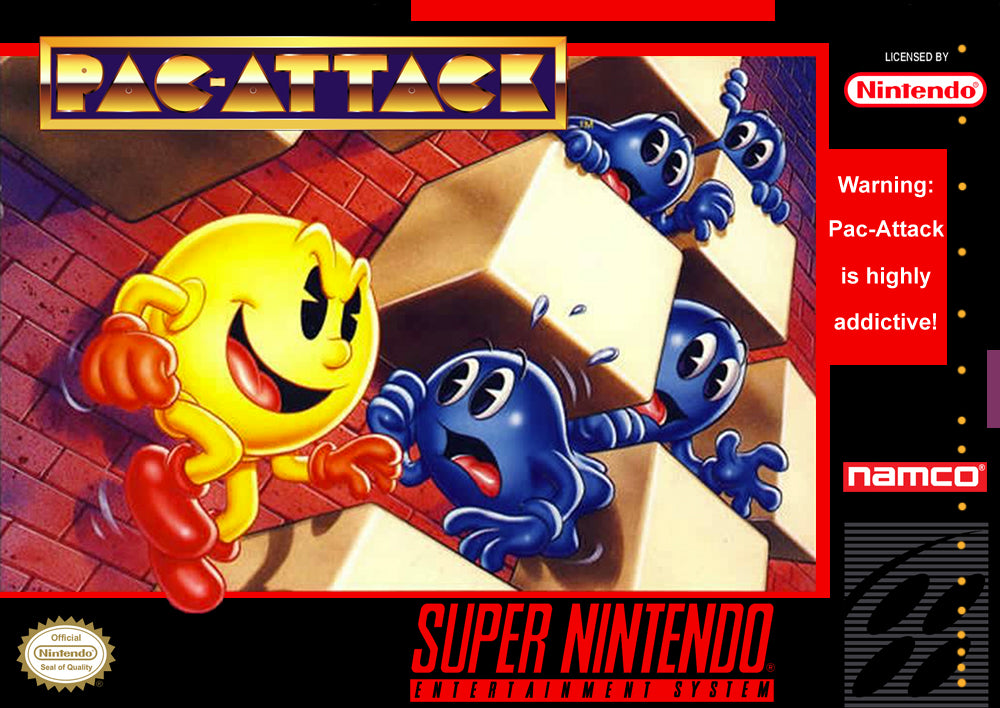 Pac-Attack - Super Nintendo (SNES)