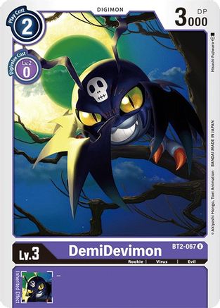 DemiDevimon (BT2-067) - Release Special Booster 1.0