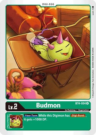 Budmon (BT4-004) - Great Legend