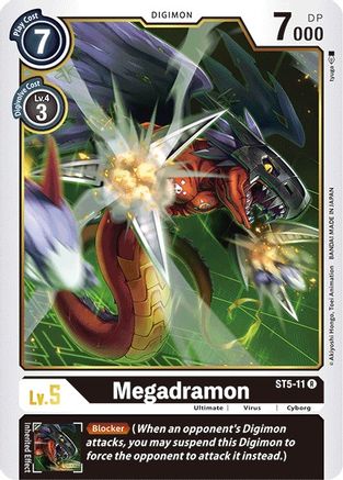 Megadramon (ST5-11) - Starter Deck 05: Machine Black