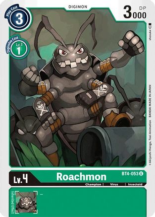 Roachmon (BT4-053) - Great Legend