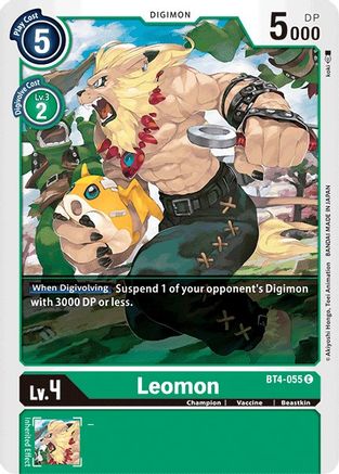 Leomon (BT4-055) - Great Legend