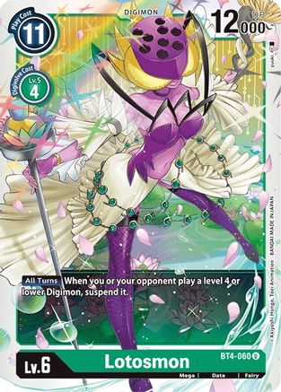 Lotosmon (BT4-060) - Great Legend