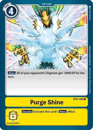 Purge Shine (BT4-106) - Great Legend