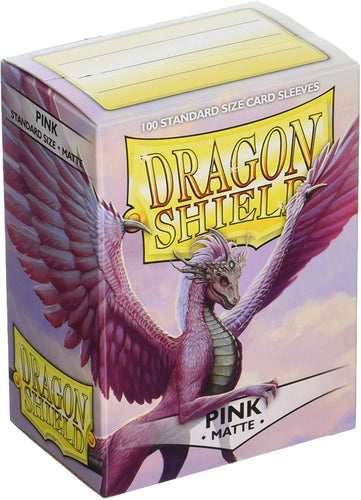 Dragon Shield: Matte Sleeves 100ct (Pink)