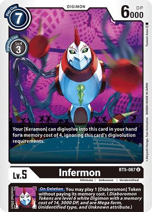 Infermon (BT5-067) - Battle of Omni