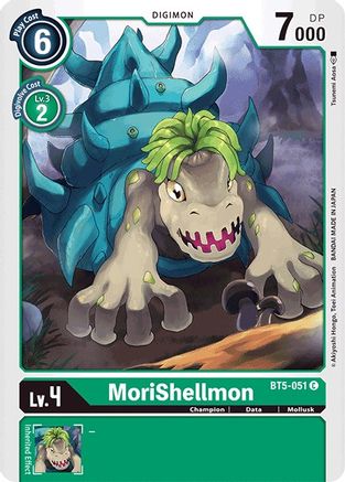 MoriShellmon (BT5-051) - Battle of Omni