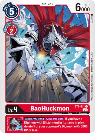 BaoHuckmon (BT6-011) - Double Diamond