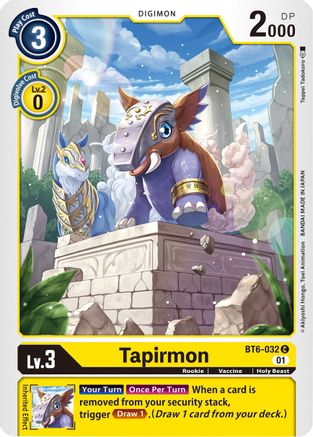 Tapirmon (BT6-032) - Double Diamond
