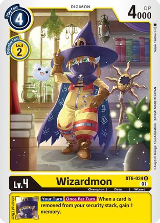 Wizardmon (BT6-034) - Double Diamond