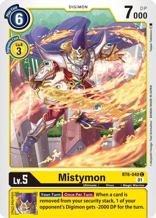 Mistymon (BT6-040) - Double Diamond