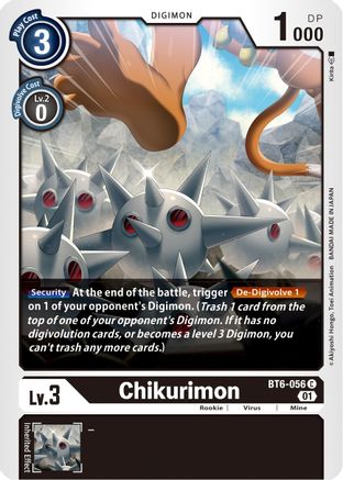 Chikurimon (BT6-056) - Double Diamond
