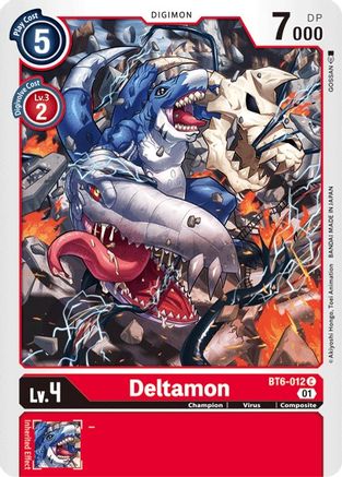 Deltamon (BT6-012) - Double Diamond