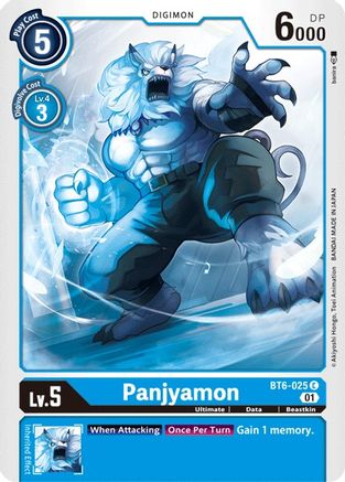 Panjyamon (BT6-025) - Double Diamond