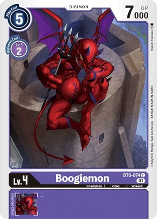 Boogiemon (BT6-074) - Double Diamond